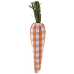 Buffalo plaid Easter carrots